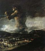 Francisco Goya The Colossus or Panic USA oil painting reproduction
